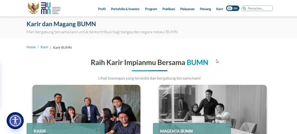 Situs Resmi BUMN 1