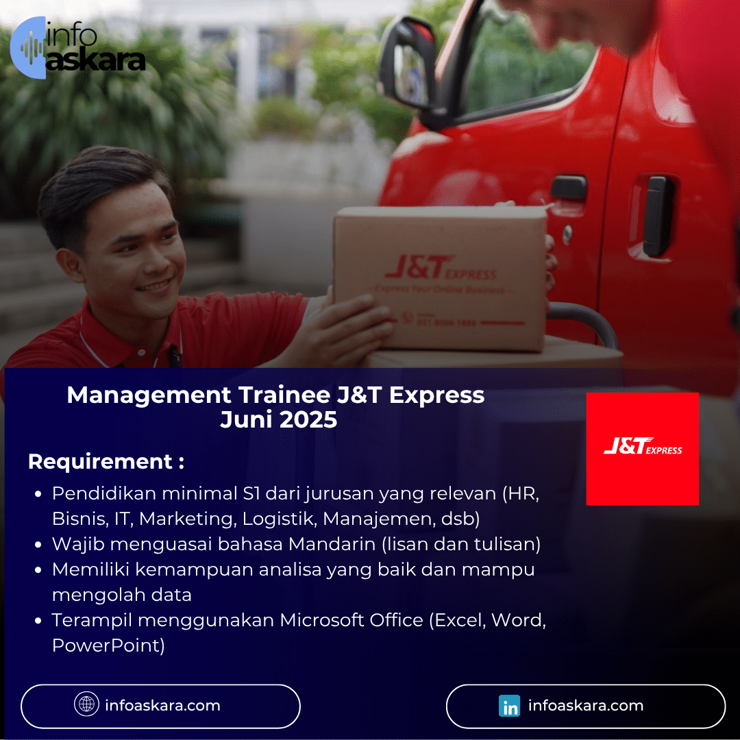 Home 16 Management Trainee JT Express Juni 2025