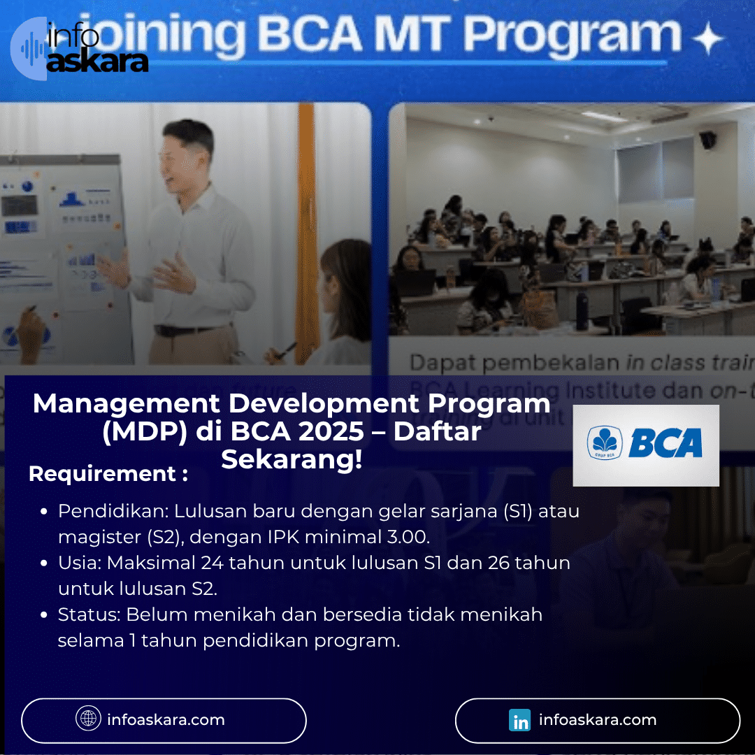 Home 5 Management Development Program MDP di BCA 2025 – Daftar Sekarang